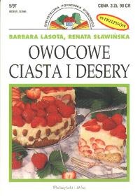 Okładka: Barbara Lasota - Owocowe ciasta i desery