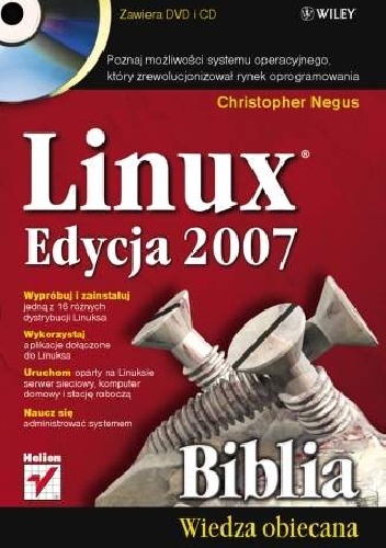 Okładka:  - Linux. Biblia. Edycja 2007