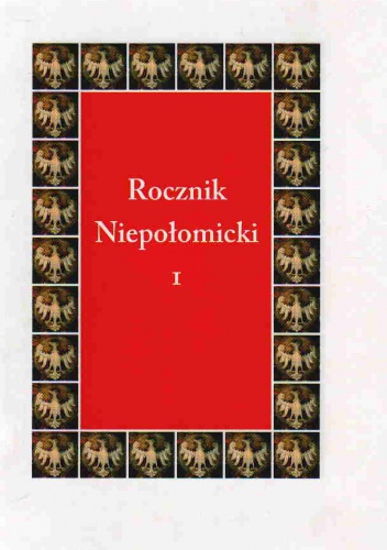 Okładka: M. Jaglarz - Rocznik Niepołomicki I