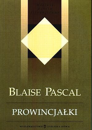 Okładka: Blaise Pascal - Prowincjałki