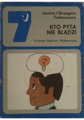 Okładka: Grzegorz Fedorowski - Kto pyta nie błądzi