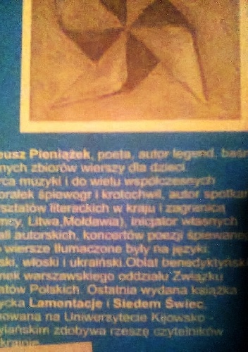 Okładka: Mateusz Pieniążek - Wiatraczek na niebie