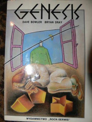 Okładka: Dave Bowler - Genesis 25 lat teatru rockowego