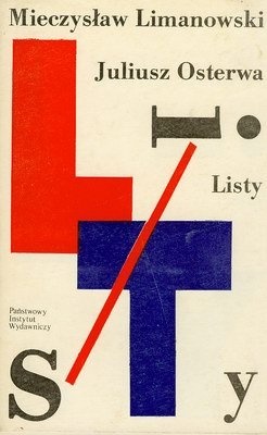Okładka: Juliusz Osterwa - Listy