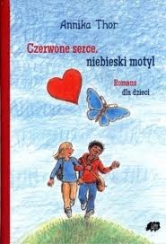Okładka: Annika Thor - Czerwone serce, niebieski motyl