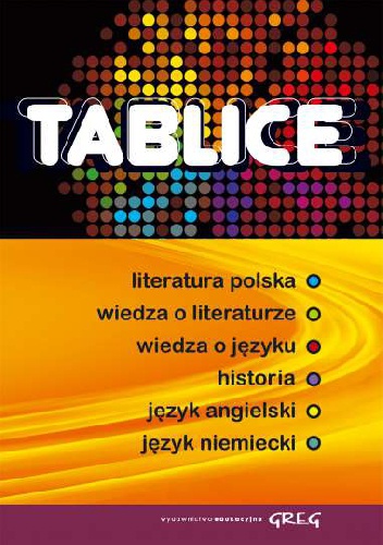 Okładka: Jacek Paciorek - Tablice