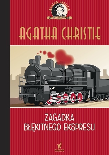 Okładka: Agatha Christie - Zagadka błękitnego ekspresu