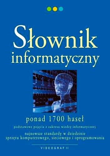 Okładka: Mirosław Sławik - Słownik informatyczny