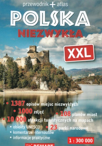 Okładka: Waldemar Wieczorek - Polska Niezwykła XXL. Przewodnik+atlas