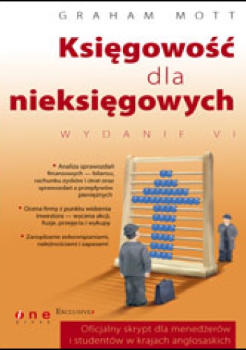 Okładka: Graham Mott - Księgowość dla nieksięgowych. Wydanie VI