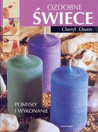 Okładka:  Cheryl Owen - Ozdobne świece