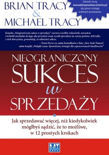 Okładka: Brian Tracy - Nieograniczony sukces w sprzedaży