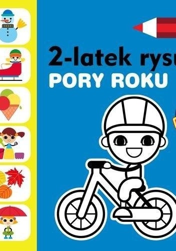 Okładka: Anita Głowińska - 2-latek rysuje. Pory roku