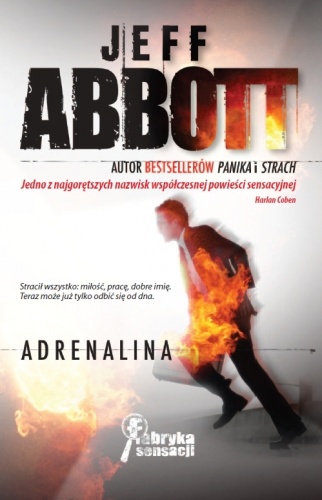 Okładka: Jeff Abbott - Adrenalina