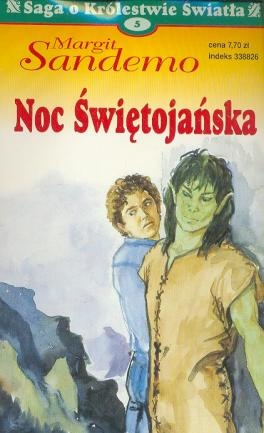 Okładka: Margit Sandemo - Noc Świętojańska