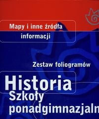 Okładka: Włodzimierz Chybowski - Historia. zestaw foliogramów. Szkoła ponadgimnazjalna. Segregator