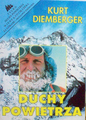 Okładka: Kurt Diemberger - Duchy powietrza