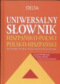 Okładka: Janina Perlin - Uniwersalny słownik hiszpańsko - polski polsko - hiszpański