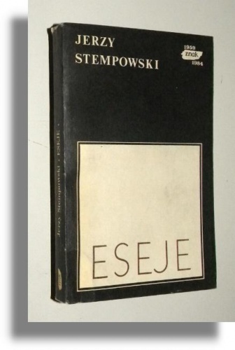 Okładka: Jerzy Stempowski - Eseje