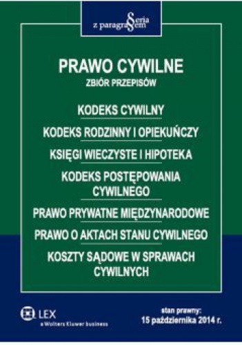 Okładka: Roman Rudnik - Prawo cywilne. Zbiór przepisów
