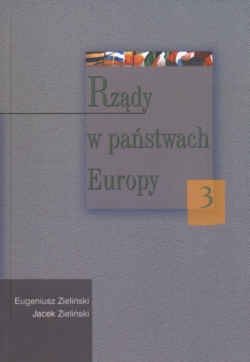Okładka: Jacek Zieliński - Rządy w państwach Europy 3