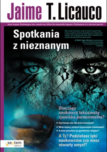 Okładka: Jaime T. Licauco - Spotkania z nieznanym