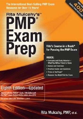 Okładka: Rita Mulcahy - PMP® Exam Prep, 8th Edition - Updated