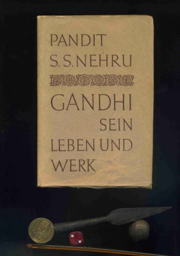 Okładka: Shridhara Nehru - Mahatma Gandhi. Sein Leben und Werk