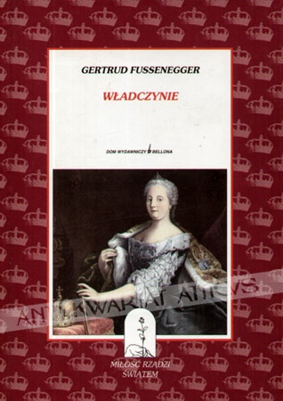Okładka: Gertrud Fussenegger - Władczynie