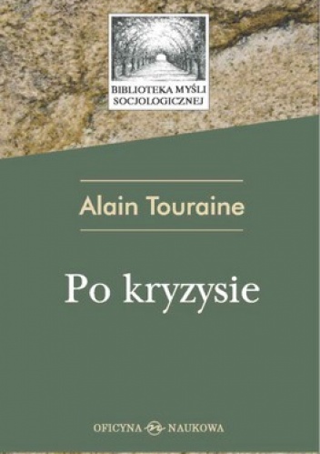 Okładka: Alain Touraine - Po kryzysie