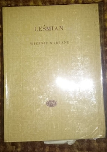 Okładka: Bolesław Leśmian - Wiersze wybrane