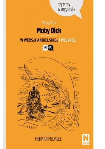 Okładka: Herman Melville - Czytamy w oryginale. Moby Dick