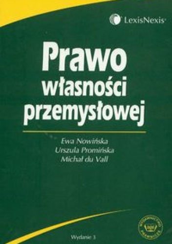 Okładka: Ewa Nowińska - Prawo własności przemysłowej
