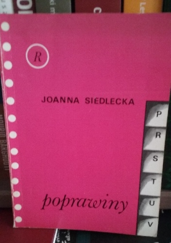 Okładka: Joanna Siedlecka - Poprawiny