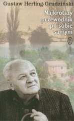 Okładka: Gustaw Herling-Grudziński - Najkrótszy przewodnik po sobie samym