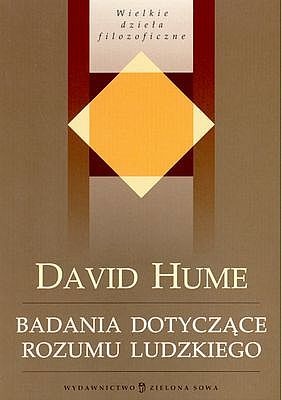 Okładka: David Hume - Badania dotyczące rozumu ludzkiego