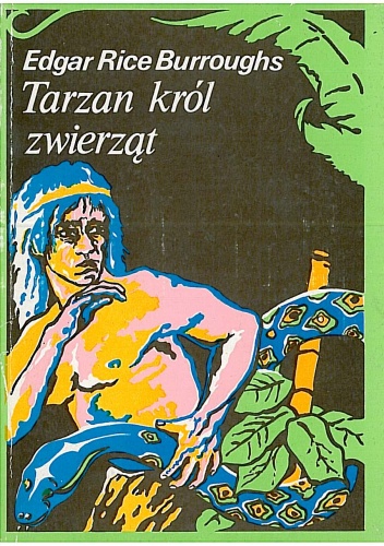 Okładka: Edgar Rice Burroughs - Tarzan król zwierząt