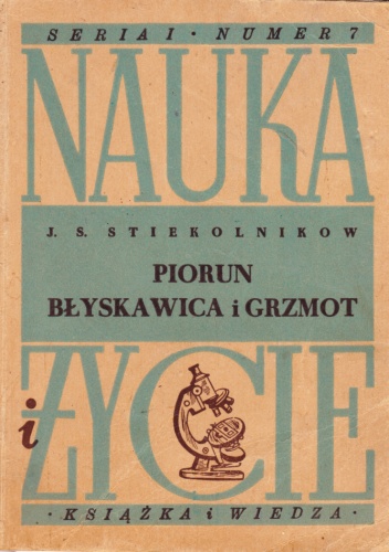 Okładka: J. S. Stiekolnikow - Piorun, błyskawica i grzmot