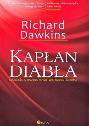 Okładka: Richard Dawkins - Kapłan diabła. Opowieści o nadziei, kłamstwie, nauce i miłości