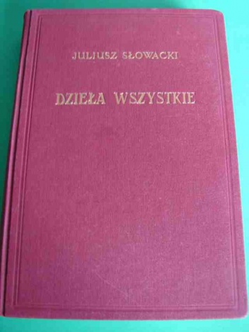 Okładka: Juliusz Słowacki - Dzieła wszystkie, t. IV