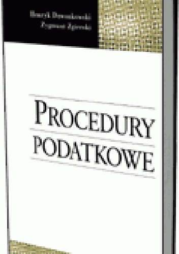 Okładka: Henryk Dzwonkowski - Procedury podatkowe