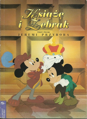Okładka: Walt Disney - Książę i Żebrak