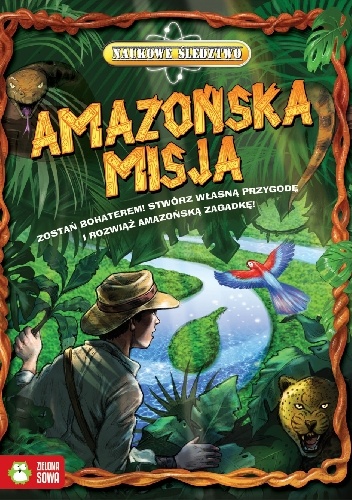 Okładka: Dan Green - Amazońska misja