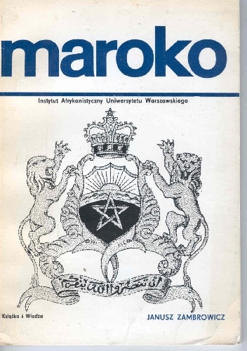 Okładka: Janusz Zambrowicz - Maroko