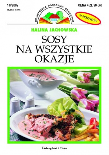 Okładka: Halina Jachowska - Sosy na wszystkie okazje