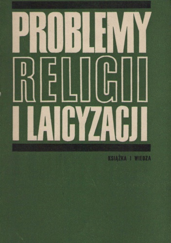 Okładka: Danuta Kułakowska - Problemy religii i laicyzacji.
