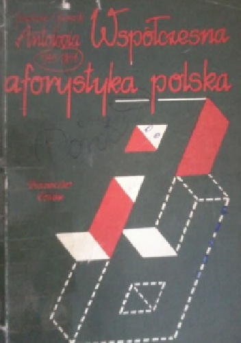Okładka: Joachim Glensk - Współczesna aforystyka polska