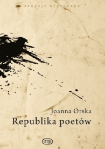 Okładka: Joanna Orska - Republika poetów