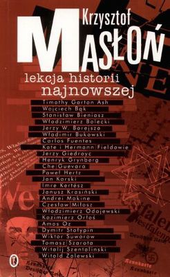 Okładka: Krzysztof Masłoń - Lekcja historii najnowszej