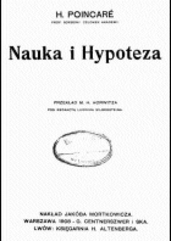 Okładka: Jules Henri Poincaré - Nauka i hipoteza